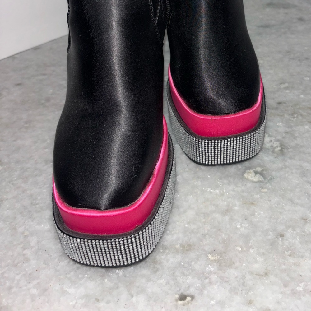 Azalea Wang Name Your Price Chunky Boot - image 6